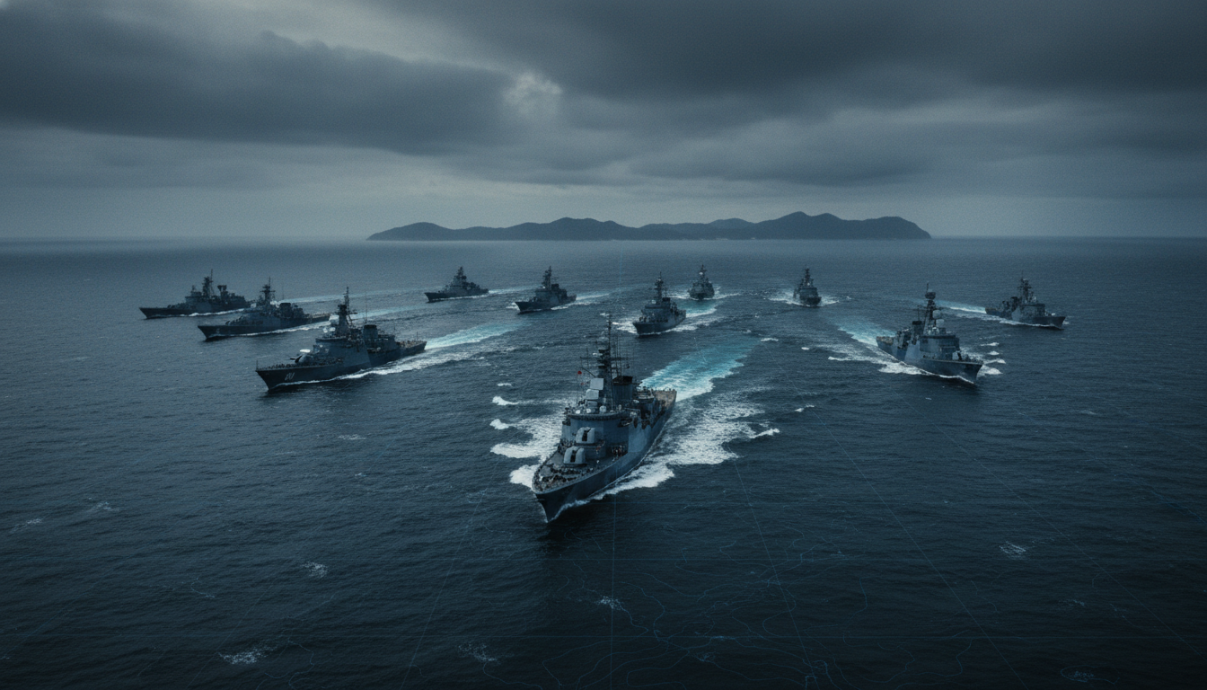 Taiwan Strait China PLA military exercises pressure assessment 2026